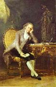 Francisco Jose de Goya Gaspar Melchor de Jovellanos. USA oil painting artist